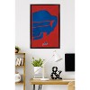 Trends International NFL Buffalo Bills - Logo 25 Framed Wall Poster Prints - 2 of 4