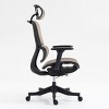 Ergonomic Mesh Back Desk Chair with 4D Armrests and Adjustable Height for Study or Home Office -3irtyhousy - 3 of 4