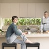 FONTOI Saddle Bar Stool, Kitchen Island Stools with Footrests, Rectangle Bar Stools with Thick Saddle Seats for Kitchen Bar, Black, 17.5"*24.2"*12.7" - 4 of 4