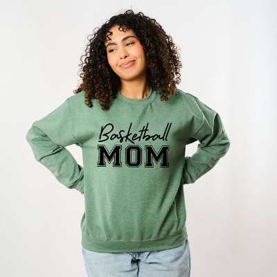 Simply Sage Market Women's Graphic Sweatshirt Basketball Mom