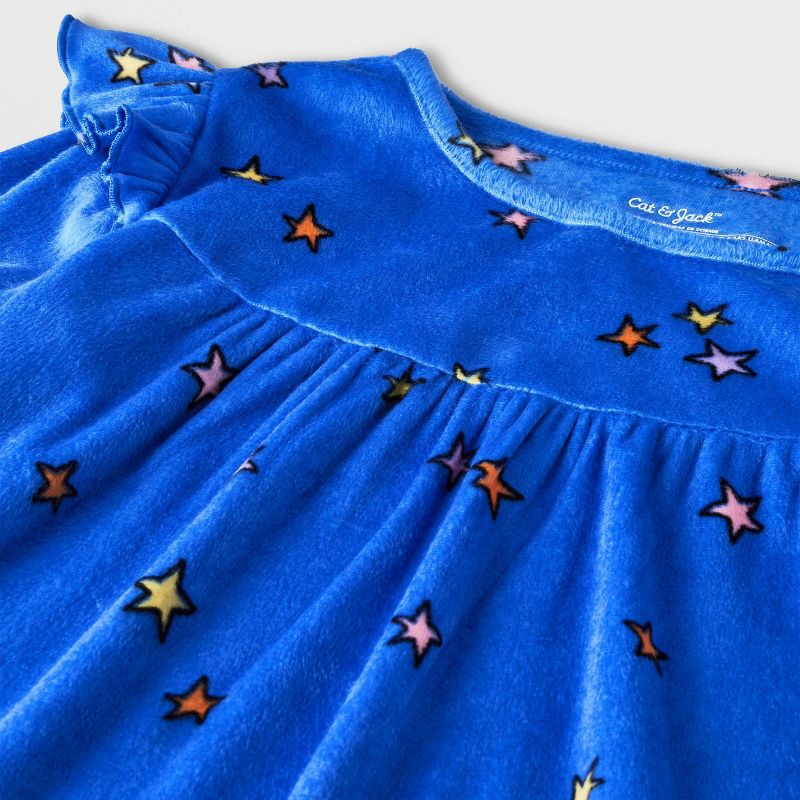 Girls' Long Sleeve NightGown - Cat & Jack™, 4 of 8