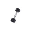 Best Fitness Rubber Dumbbell Set with Rack and Vinyl Mat - 5 to 50lbs - 3 of 4