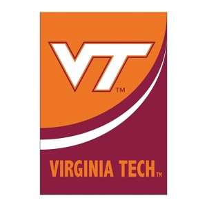 NCAA Virginia Tech Garden Flag 12x18 Double Sided, Officially Licensed Sports Flags For Outside, Indoor and Outdoor College Students & Alumni - 1 of 1