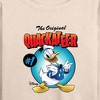 Women's - Disney - Quackateer Lightweight French Terry Wide Neck Long Sleeve Shirt - 2 of 4