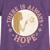 Girls' - Disney - There Is Always Hope Fitted Short Sleeve Graphic T-Shirt - 2 of 4