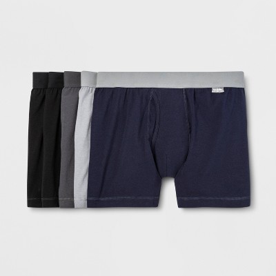 Men's Boxer Briefs 5pk - Goodfellow & Co™ Black/gray/navy S : Target