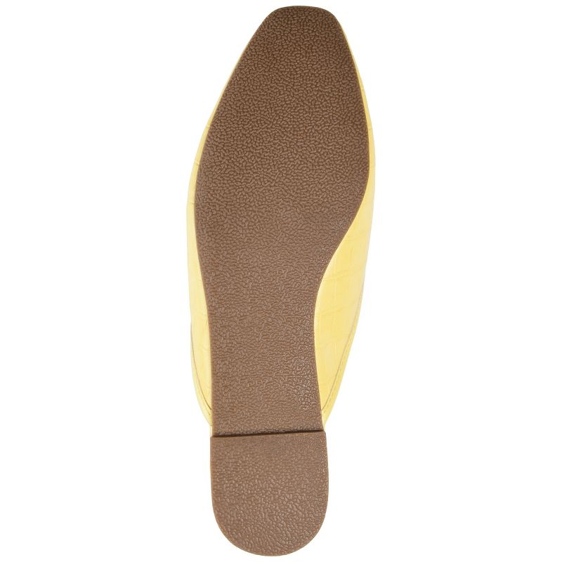 Journee Collection Womens Tammala Slip On Square Toe Mules Flats, 6 of 11