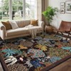 Nasitip Low Pile Modern Forest Area Rug:Easy-Clean, Skid-Resistant Washable Carpet for Living Room, Bedroom - 4 of 4