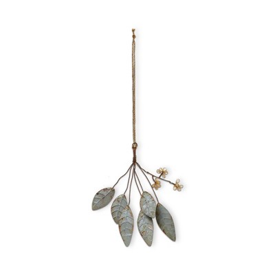 tag Metal Leaf Sprig