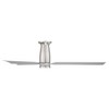 Modern Forms Smooth 3-Blade LED Smart Flush Mount Ceiling Fan in Brushed Nickel/Silver - 3 of 4