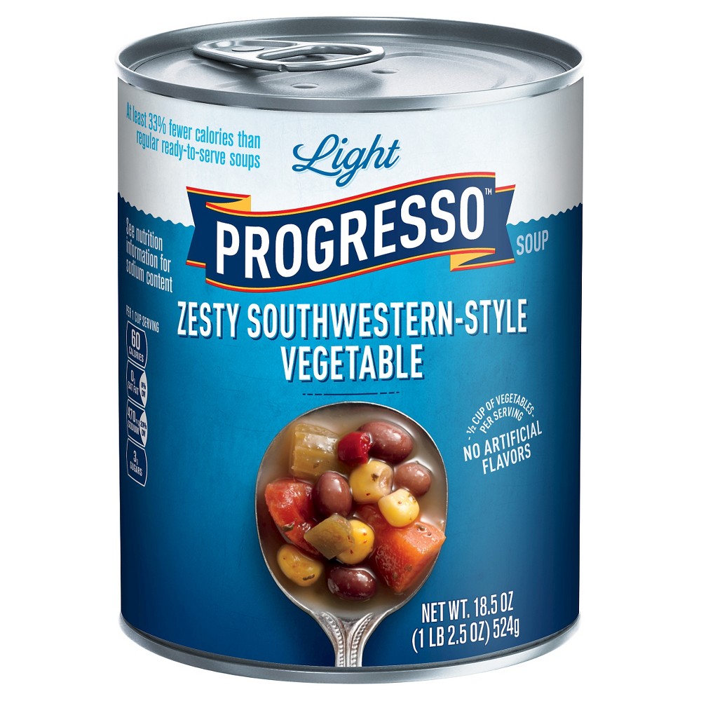 UPC 041196404739 product image for Progresso Light Southwestern-Style Vegetable Soup 18.5 oz | upcitemdb.com