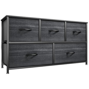 Kumasinova Dresser for Bedroom,Tall Chest of Drawers with Metal Frame and Wood Top,Storage Tower for Kid Room,Closet,Entryway,Nursery - 1 of 1