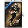 Trends International NFL New Orleans Saints - Alvin Kamara 19 Framed Wall Poster Prints - 3 of 4