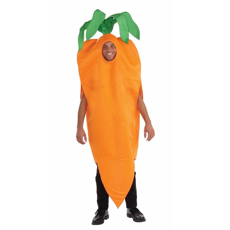 Forum Novelties Adult Carrot with Leaves Costume, 1 of 3