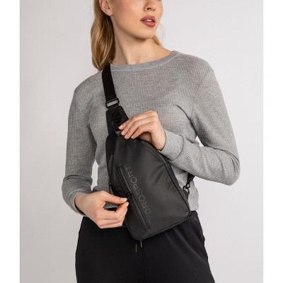 FITKICKS Unisex HydroSport All Weather Sling Bag Black — фото 5
