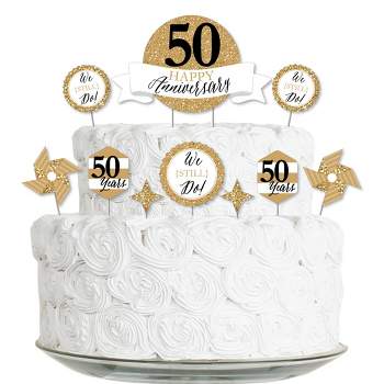 Classic Number 50 Cake Topper