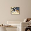 Art Remedy Paul Cezanne - Curtain and Fruit Rustic Chic Farmhouse Wall Art Framed - 2 of 4