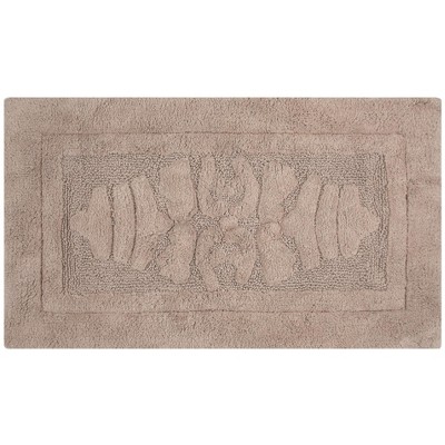 Knightsbridge Cipher 220 GSF Non Skid Back Bath Rug 21 x 34