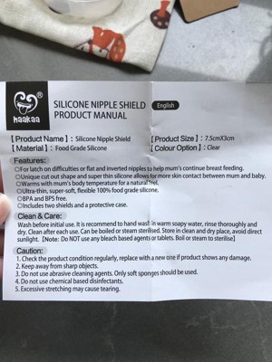 Haakaa Nipple Shield Round : Target