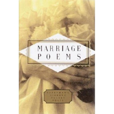 Marriage Poems - (Everyman's Library Pocket Poets) by  John Hollander (Hardcover)