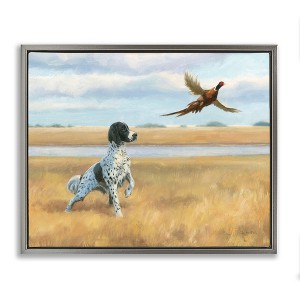 Stupell Industries Pointer Dog & Pheasant, 31" x 25" - 1 of 4