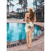 HAPPY BAY Women's Beachwear Sarong Coverups Bikini Skirt Swim Cover Up Summer Wraps Swimwear Beach Wrap Skirts for Women One Size Multi,Floral - 2 of 4