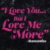 Junior's Women Sex and the City Samantha Love You But Love Me More Crop T-Shirt - 2 of 4