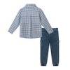 Andy & Evan  Toddler  Check Buttondown and Jogger Set - 2 of 4
