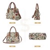 Signare USA Morning Garden Floral Convertible Top Handle Handbag - 3 of 4