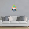 Big Dot of Happiness Gnome Birthday - Hanging Porch Happy Birthday Party Outdoor Decorations - Front Door Decor - 1 Piece Sign - 3 of 4