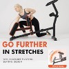 Stretch Machine, Full Body Stretching Equipment for Flexibility Training, Adjustable Leg Stretcher Machine, Lower Back Stretcher - 3 of 4