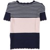 maison Jules Womens Stripe Pullover Sweater - 2 of 2