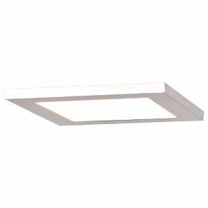 Access Lighting Boxer 1 - Light Flush Mount in  White - 1 of 2