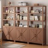 5 Tier Bookshelf Bookcase, 71 in Tall Wooden Bookcase with Adjustable Shelves, Farmhouse Bookshelves Library Bookcase for Living Room Home Office - 2 of 4