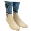 Crazy Dog T-Shirts Men's Up To Snow Good Socks Funny Christmas Winter Weather Snowman Novelty Footwear - 2 of 4