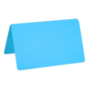 Unique Bargains Foldable Blank Wedding Party Favor Decor Table Name Place Cards 100 Pcs - 1 of 4