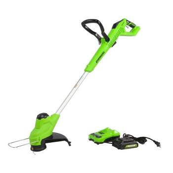 12" 24v All Power String Trimmer Battery Powered with Battery & Charger Included - Greenworks