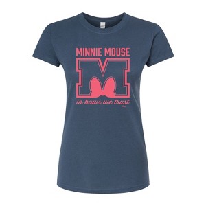 Women's - Disney - Minnie Mouse Fitted Graphic T-Shirt - 1 of 3