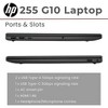 HP 255 G10 15.6" FHD Laptop, AMD Ryzen 7 7730U, 16GB RAM, 1TB SSD, Windows 11 Pro, Dark Ash Silver (A29T2UA) - 2 of 4