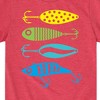 Boys' - Instant Message - Fishing Lures Short Sleeve Graphic T-Shirt - 2 of 4