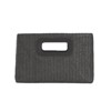FATMOON Summer New Fashion Straw Weave Top Handle Clutch Handbags for Women, Detachable Chain Crossbody Bag - 2 of 4