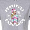 Women's - Barbie - Holidays & Christmas Cropped Graphic T-Shirt - 2 of 4