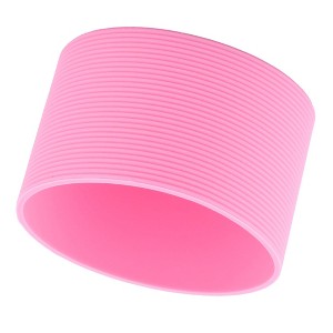 Unique Bargains Silicone Heat-Resistant Reusable Nonslip Glass Bottle Mug Cup Sleeves - 1 of 3