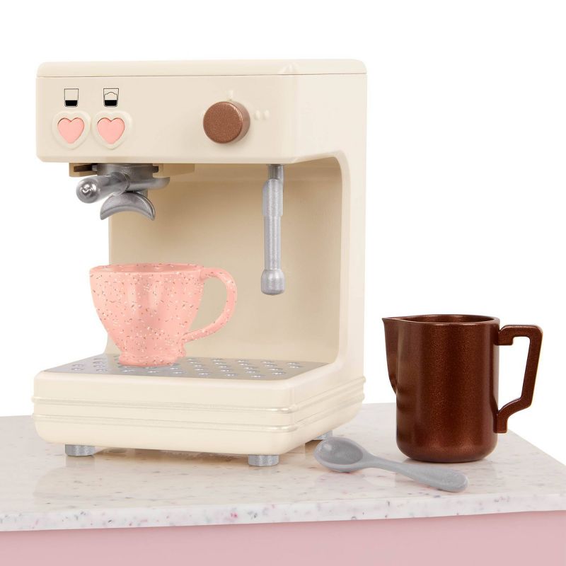 Our Generation Brewed for You Coffee Maker Accessory Set for 18&#34; Dolls, 6 of 9