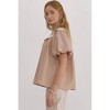 Women's Floral Embroidered Top - entro - 3 of 4