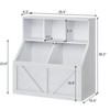 Toy Storage Organizer and Kids Bookshelf, Toddler Toy Storage Cabinet with Toy Shelf - 2 of 4