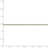 Black Bow Jewelry 1.2mm 10k Yellow Gold Diamond Cut Solid Rope Chain Bracelet - 4 of 4