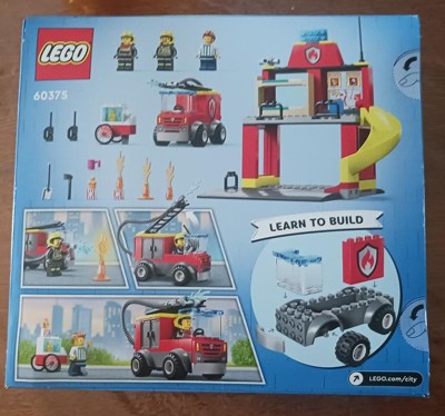 60375 LEGO City Fire - Caserma dei pompieri e autopompa – Full Toys