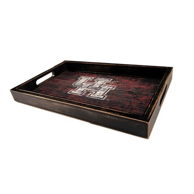 NCAA Houston Cougars Distressed Tray