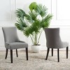 Lester 19" H Dining Chair With Nail Head Trim (Set of 2) - MCR4709 - Safavieh Couture - 3 of 4